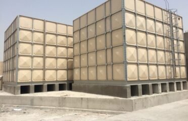 GRP water tanks